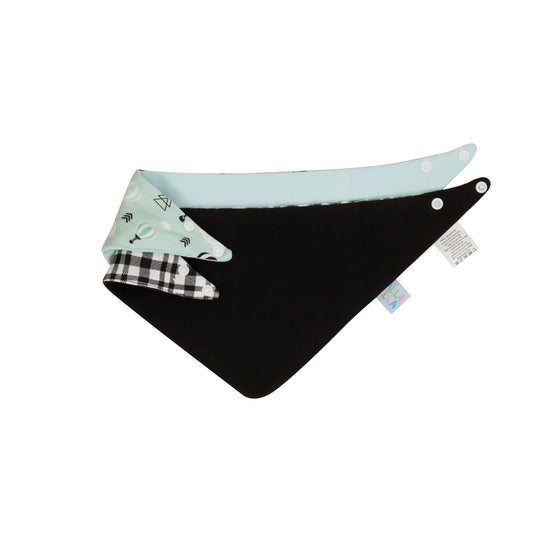 Bandana Bibs 2pk - Hot Air Balloons