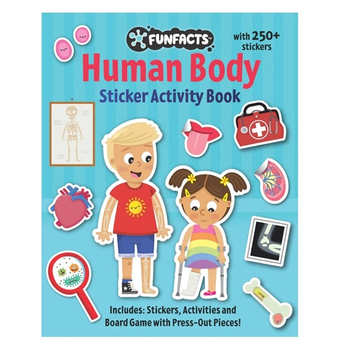 Human Body Funfacts - Sticker Activity Book