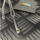 Breath Tool 304 grade Stainless Steel - Mindful Breathing Unisex Necklace