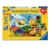 Majas World Puzzle 2x12pc