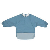 Recycled Long Sleeve Bib - Two-tone Blue
