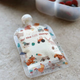 Sinchies 150ml Reusable Food Pouches 5pk - Farmyard Friends