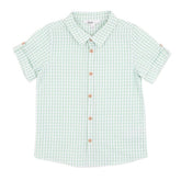 ROMAN Green Check Shirt