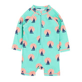 JARVIS Green Long Sleeve Rash Suit