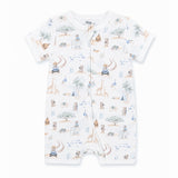 BRADY Organic SS Zip Romper