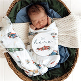 Little Racer Organic Muslin Wrap