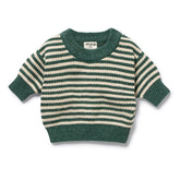 Clover Organic Knitted Stripe Jumper
