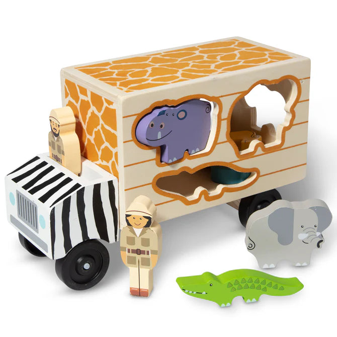 Animal Rescue Shape Sorting truck