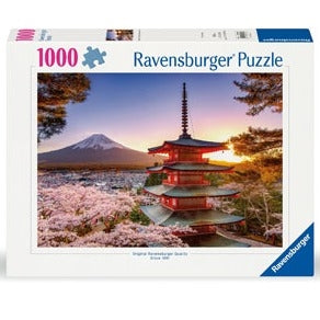 Mount Fuji Cherry Blossom Puzzle - 1000 piece