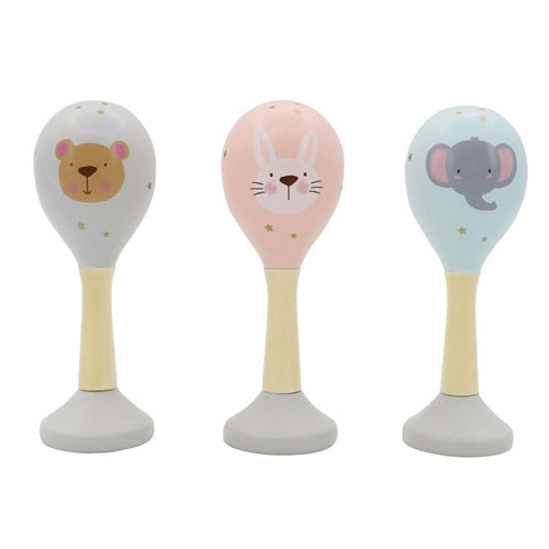 Calm and Breezy Baby Animal Maraca