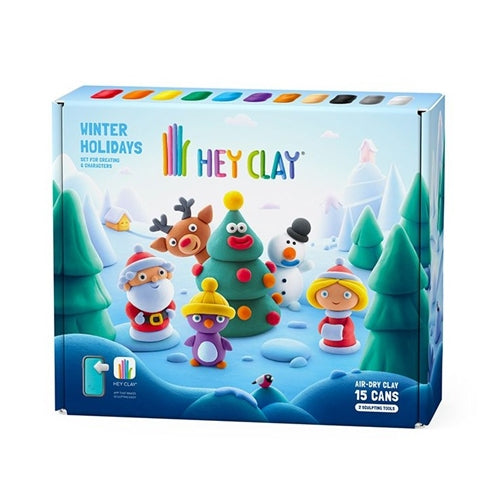 Hey Clay Christmas Winter Holidays