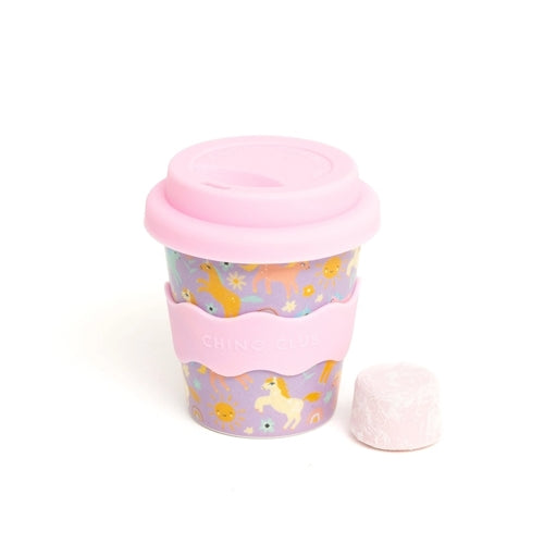Purple Unicorn Babychino Cup 4oz