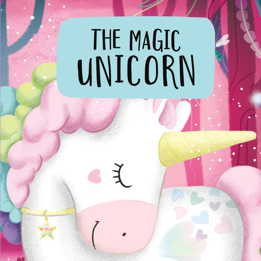 Sassi Book and Giant Puzzle - THE MAGIC UNICORN