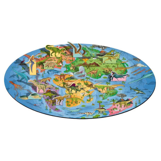 The World of Dinosaurs 3D Puzzle and Book Set