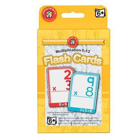 Flash Cards - Multiplication 0-12