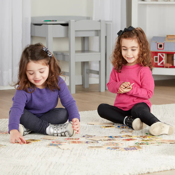 Number Wooden Puzzle Cards