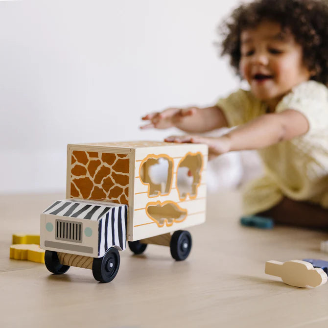 Animal Rescue Shape Sorting truck