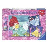 Disney Princesses Adventure Puzzle 3x49 Pieces