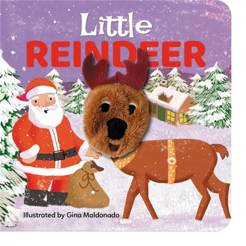 Finger Puppet Book -Little Reindeer (large format)