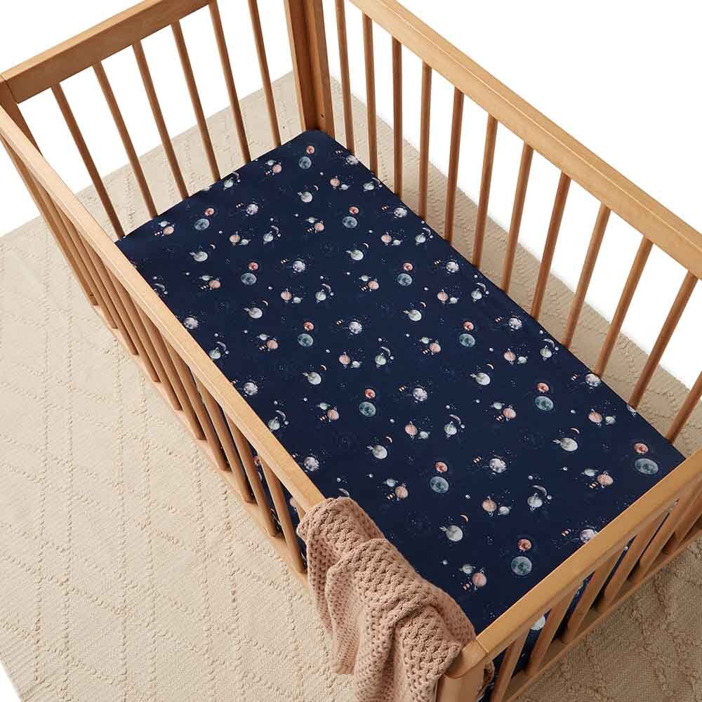 Milky Way Fitted Cot Sheet