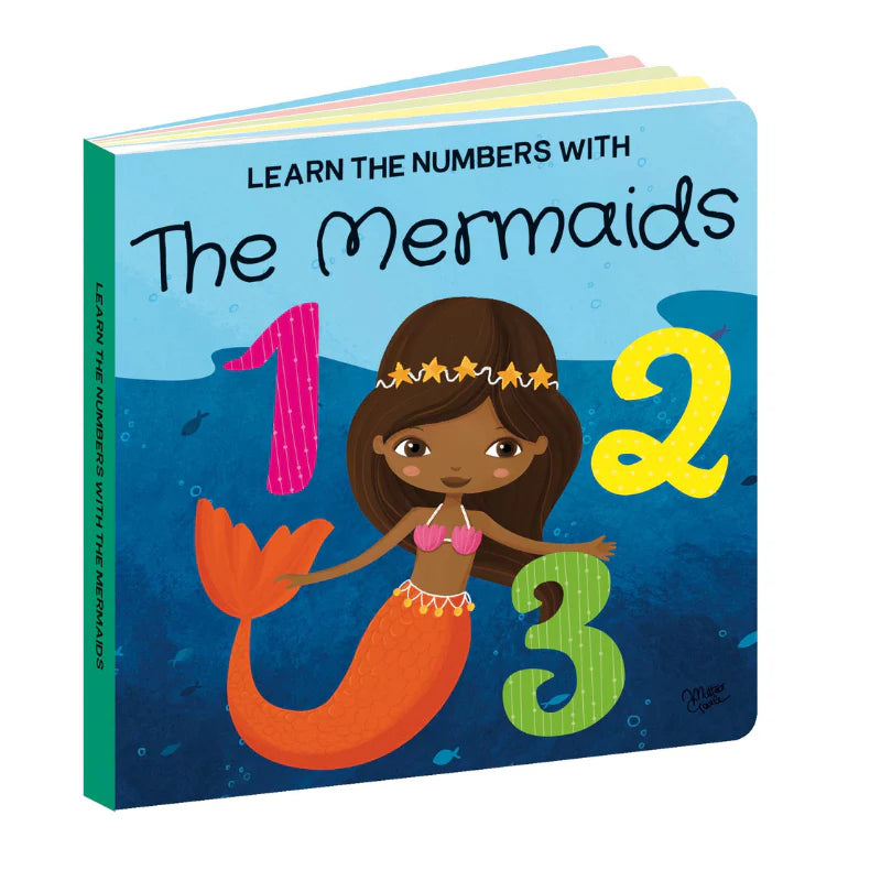 Sassi 3D Puzzle and Book Set - Learn Numbers Mermaids