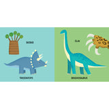 Sassi 3D Puzzle and Book Set - Learn Words Dinosaurs