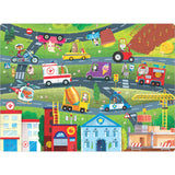 Sassi 3D Puzzle and Book Set - Learn Shapes Vehicles