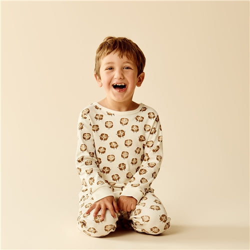 Hot Cross Buns Organic Long Sleeve Pyjamas
