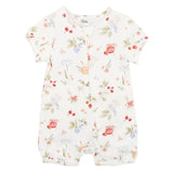 POPPY Organic SS Zip Romper