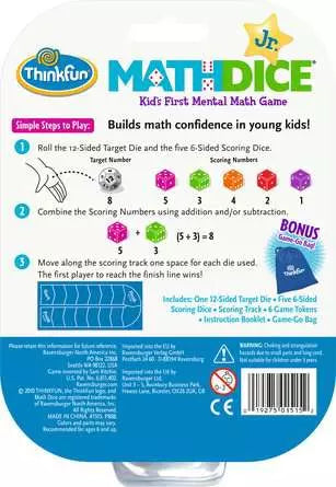 Math Dice Jr.