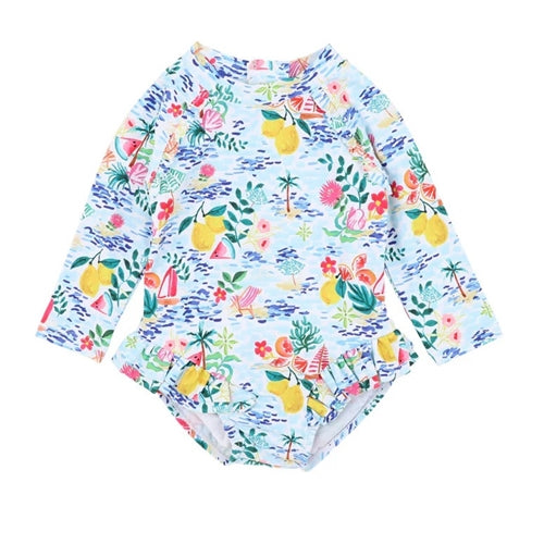Addison Long Sleeve Sunsuit