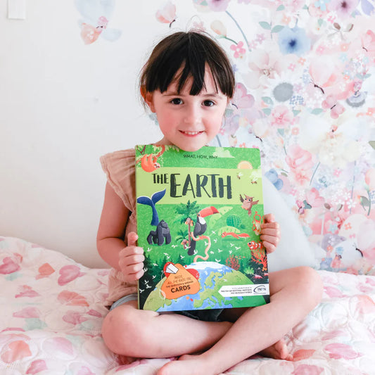 Sassi What How Why The Earth Book and Poster