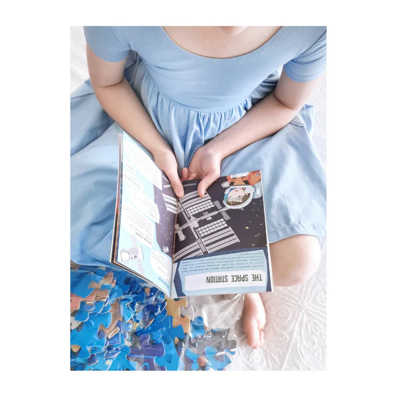Travel, Learn and Explore Puzzle and Book Set - SPACE