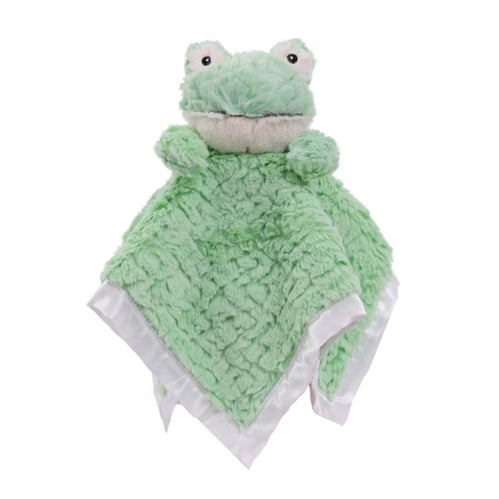 Mary Meyer Nursery Mint Frog Character Blanket