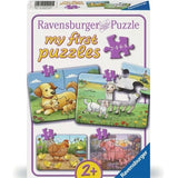 Animal Families My First Puzzle 2/4/6/8 Pieces