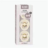 BIBS Dummies Try-it Colour 3pk - Ivory