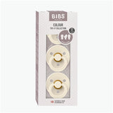 BIBS Dummies Try-it Colour 3pk - Ivory