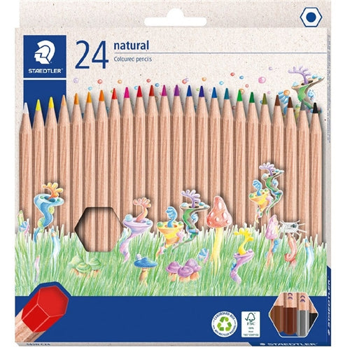 Steadtler Natural Colour Pencils 24 Pack