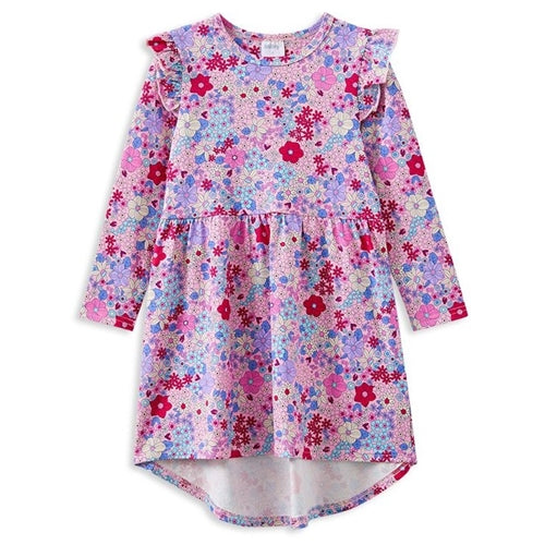 Lilac Bloom Hi Lo Dress