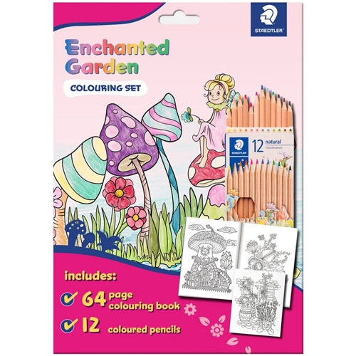 Staedtler Colouring Set Enchanted Garden
