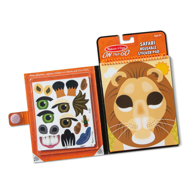 On the go - Reusable Stickers - Safari