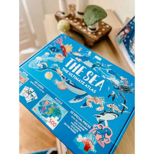 Sassi The Ultimate Atlas and Puzzle Set - Oceans