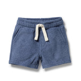 Deep Blue Organic Terry Short - copy