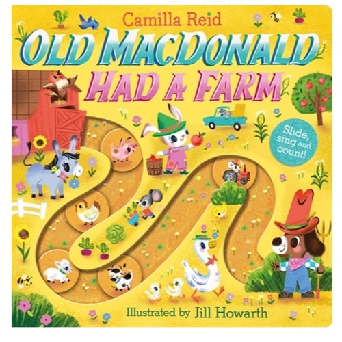 Old MacDonald Had A Farm - Slide, Sing and count