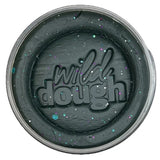 Galaxy black playdough twinkling with glitter