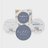 Dragon & Bluebell Reversible Milestone Cards 3 Pack