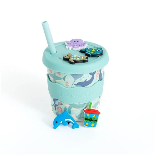 Sea Creatures Chino Charm Cup 8oz