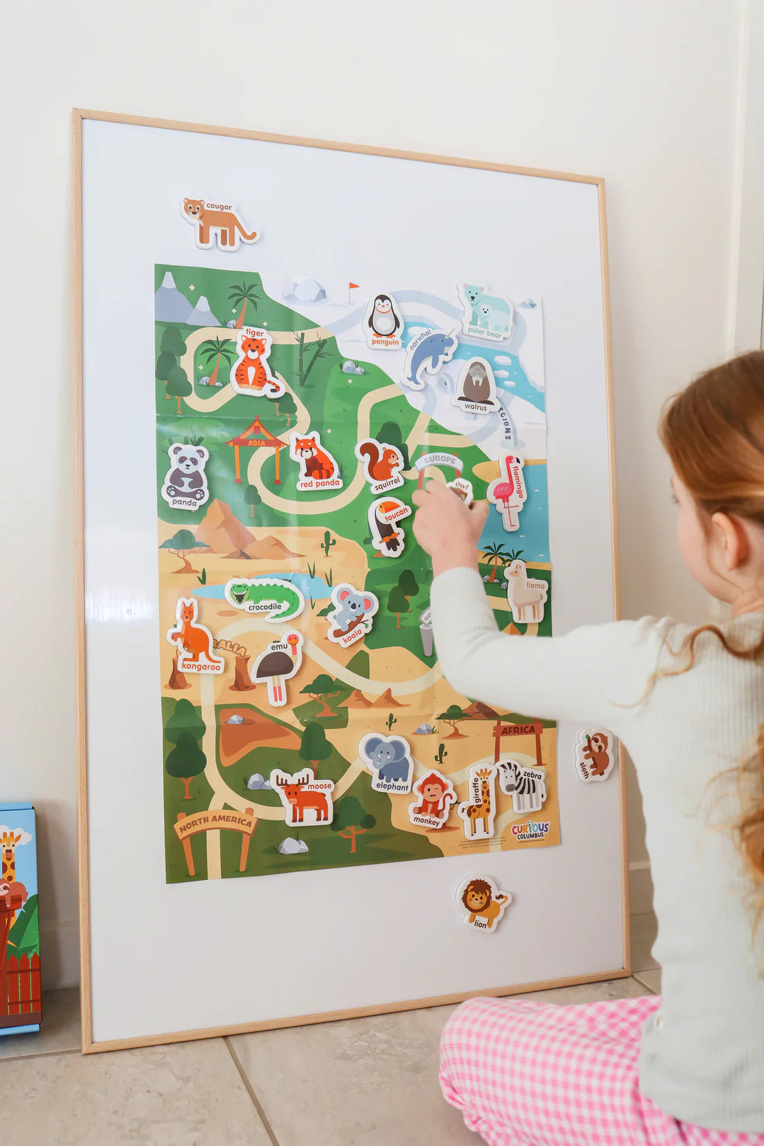 Magnetic Zoo Animals