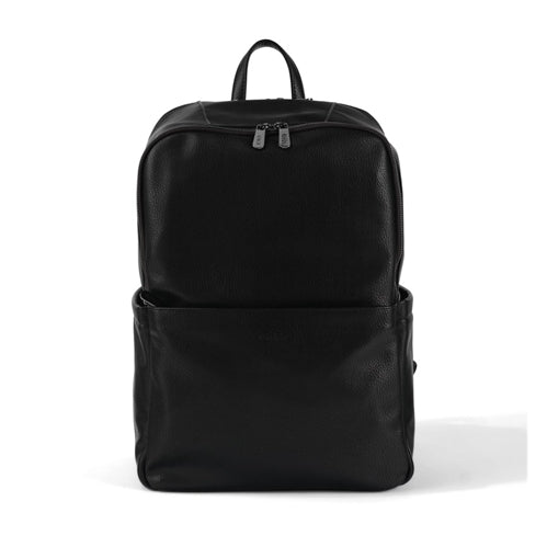 OiOi Multitasker Nappy Backpack - Black Vegan Leather