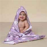 Swan Lake Organic Hooded Baby Towel